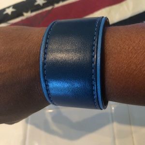 Coach Leather Cuff with Hardware